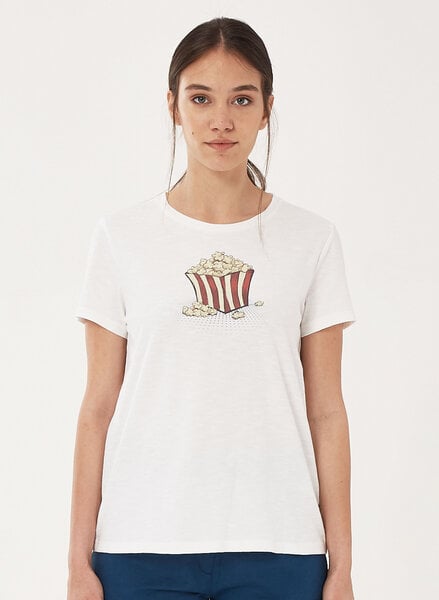 ORGANICATION T-Shirt aus Bio-Baumwolle mit Popcorn-Print von ORGANICATION