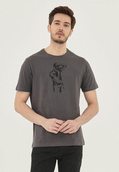 ORGANICATION T-Shirt aus Bio-Baumwolle mit Print ORGANICATION T-Shirt aus Bio-Baumwolle mit Print von ORGANICATION