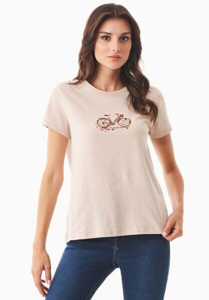 ORGANICATION T-Shirt aus Bio-Baumwolle mit Print von ORGANICATION