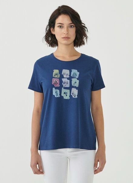 ORGANICATION T-Shirt aus Bio-Baumwolle mit Print von ORGANICATION