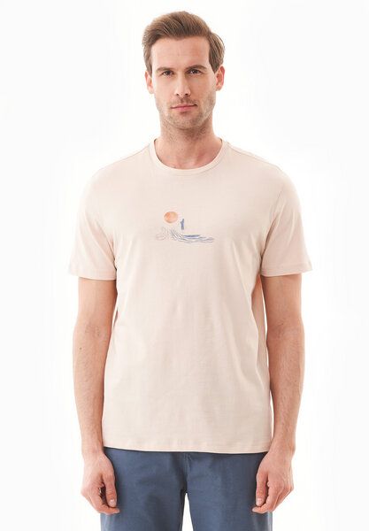 ORGANICATION T-Shirt aus Bio-Baumwolle mit Print von ORGANICATION