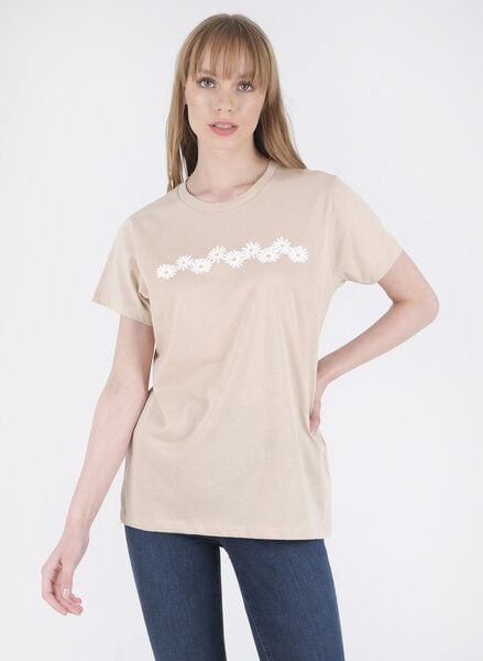 ORGANICATION T-Shirt aus Bio-Baumwolle mit Print von ORGANICATION