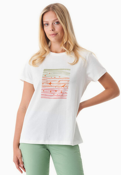 ORGANICATION T-Shirt aus Bio-Baumwolle mit Print von ORGANICATION