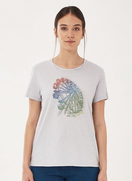 ORGANICATION T-Shirt aus Bio-Baumwolle mit Riesenrad-Print von ORGANICATION