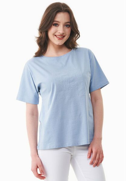 ORGANICATION T-Shirt aus Bio-Baumwolle mit Stickerei von ORGANICATION