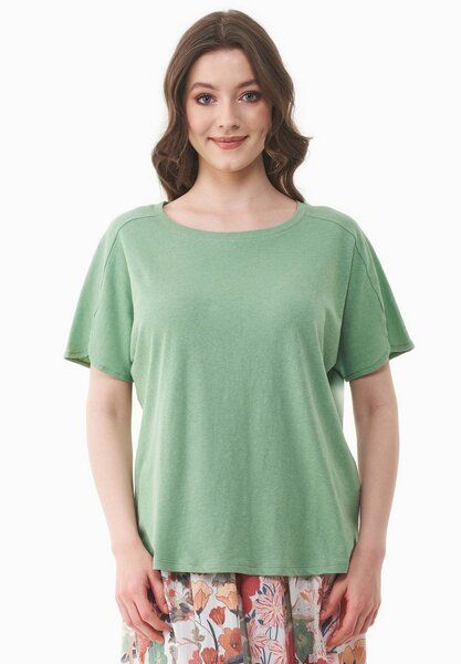 ORGANICATION T-Shirt aus Bio-Baumwolle und Leinen von ORGANICATION