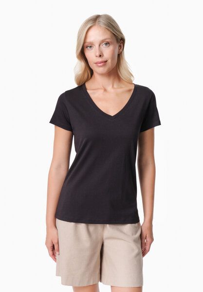 ORGANICATION TAMARRA | T-Shirt aus TENCEL Modal und Bio-Baumwolle mit V-Ausschnitt von ORGANICATION