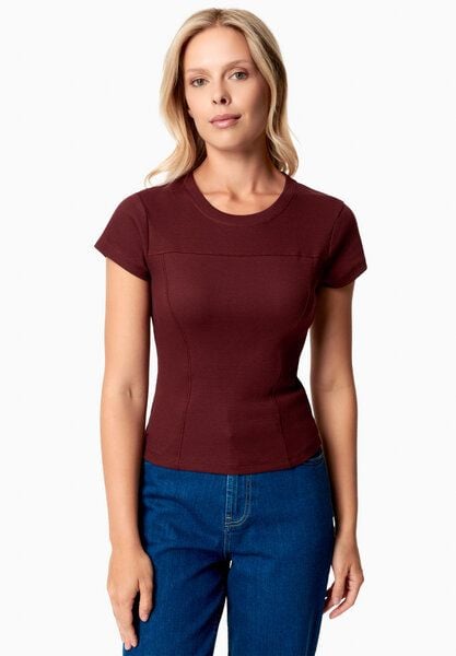 ORGANICATION TILLDA | Rib T-Shirt aus TENCEL Modal und Bio-Baumwolle ORGANICATION TILLDA | Rib T-Shirt aus TENCEL Modal und Bio-Baumwolle von ORGANICATION