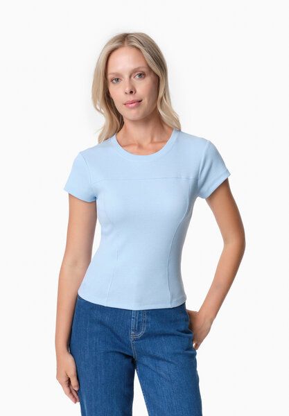 ORGANICATION TILLDA | Rib T-Shirt aus TENCEL Modal und Bio-Baumwolle von ORGANICATION