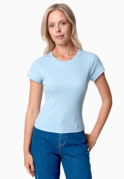 ORGANICATION TILLDA | Rib T-Shirt aus TENCEL Modal und Bio-Baumwolle ORGANICATION TILLDA | Rib T-Shirt aus TENCEL Modal und Bio-Baumwolle von ORGANICATION