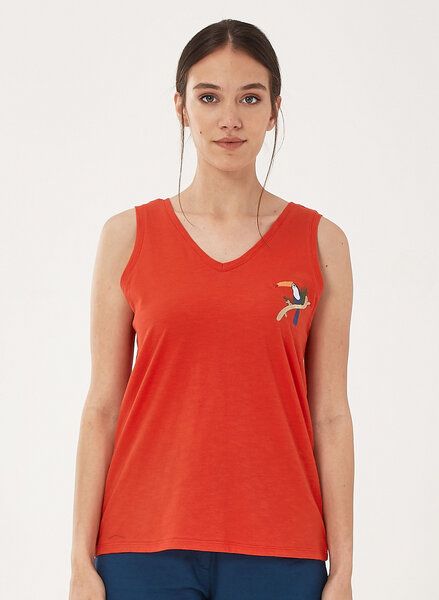 ORGANICATION Tank-Top aus Bio-Baumwolle mit Stickerei ORGANICATION Tank-Top aus Bio-Baumwolle mit Stickerei von ORGANICATION