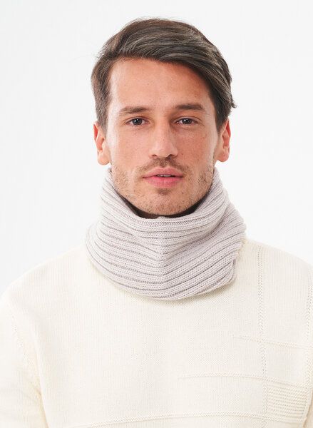 ORGANICATION Unisex Strick Loop Schal aus Bio-Merinowolle und Bio-Baumwolle von ORGANICATION