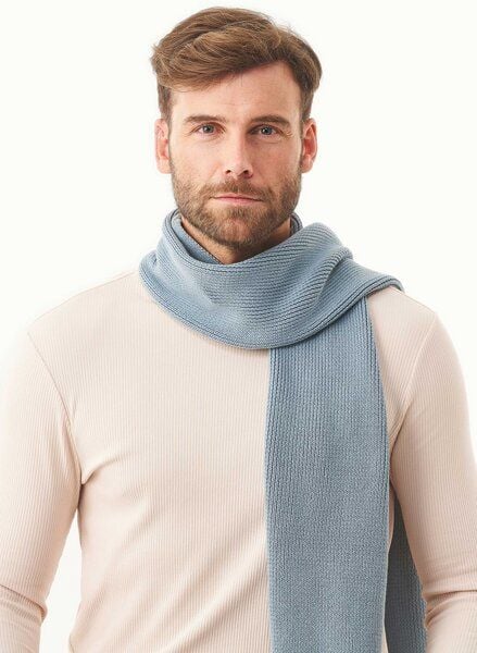ORGANICATION Unisex Strickschal aus Bio-Baumwolle von ORGANICATION