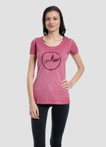 ORGANICATION WOR-4136 DAMEN G.DYED T-SHIRT von ORGANICATION