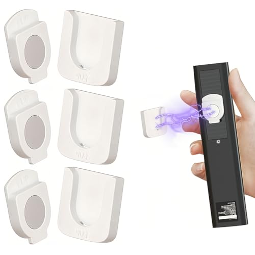 ORGYAML 3 pcs Magnetische fernbedienung halterung, Starker Magnethalterung Wandhalterung Fernbedienung, Fernbedienung Halterung Wand für Zuhause Büro, Multifunktional Halterung von ORGYAML