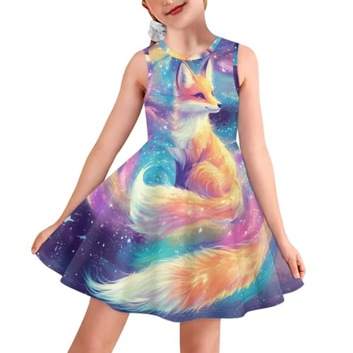 ORGYPET Ärmelloses Kleid für Mädchen und Kinder, schwingendes Kleid für den Sommer, A-Linie, Spielkleidung, fuchs, 7-8 Jahre ORGYPET Ärmelloses Kleid für Mädchen und Kinder, schwingendes Kleid für den Sommer, A-Linie, Spielkleidung, fuchs, 7-8 Jahre von ORGYPET