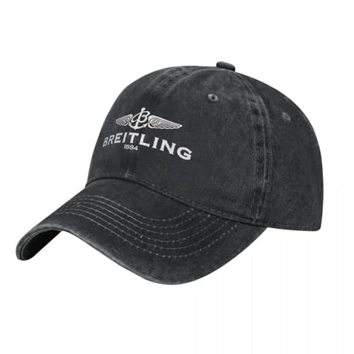 Baseballmütze B-Breitling-Logo Baseballkappe Schweizer Uhr Weiss Jagd Camping Hip Hop Hüte Männer Frauen Trendiger Sonnenschutz Snapback CapGeburtstagsgeschenk von ORHFHVW