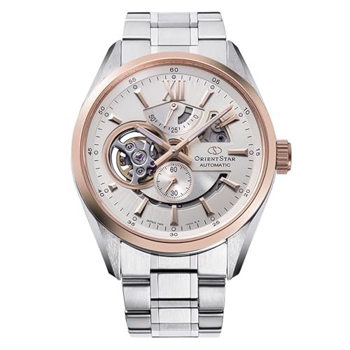 ORIENT STAR Herren Analog Automatik Uhr mit Edelstahl Armband RE-AV0123G00B von ORIENT STAR