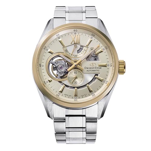 ORIENT STAR Herren Analog Automatik Uhr mit Edelstahl Armband RE-AV0124G00B von ORIENT STAR