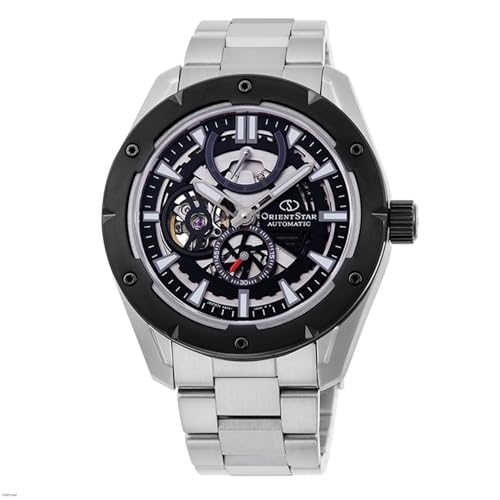 ORIENT STAR RK-AV0A01B Herren Automatikuhr Avantgarde Skelett Sport Silber Armbanduhr Versand aus Japan, Silber, Sport, minimalistisch von ORIENT STAR