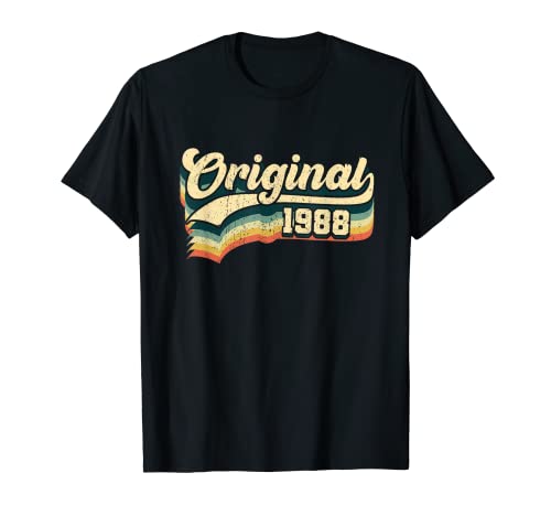 36. Geburtstag Geschenk Original Männer Frauen Jahrgang 1988 T-Shirt von ORIGINAL Dein Jahrgang Deine Geschenkidee