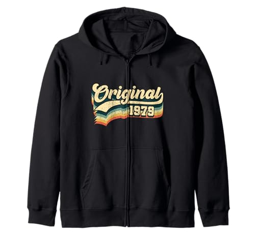 46. Geburtstag Geschenk Original Männer Frauen Jahrgang 1979 Kapuzenjacke von ORIGINAL Dein Jahrgang Deine Geschenkidee