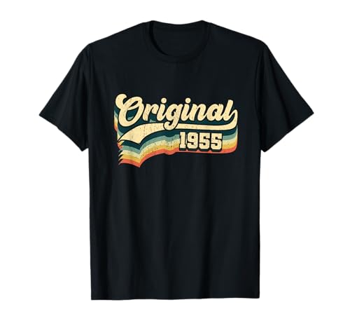 70. Geburtstag Geschenk Original Männer Frauen Jahrgang 1955 T-Shirt von ORIGINAL Dein Jahrgang Deine Geschenkidee