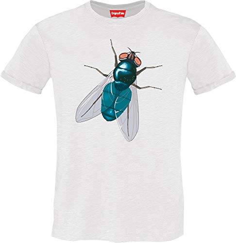 Original Fake Herren Mosca Blu T-Shirt, Weiß (White 001), X-Large von ORIGINAL FAKE