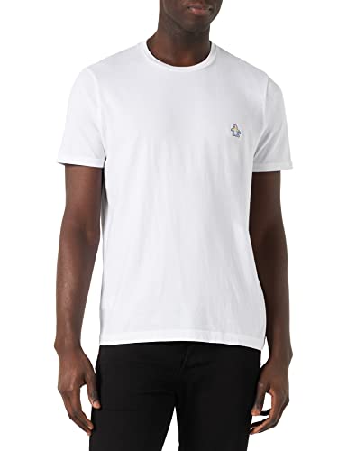 Original Penguin Herren KNT Graph Pride Chest Pete T-Shirt, Bright White, S von Original Penguin