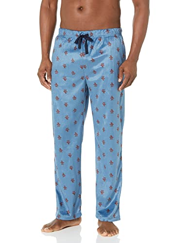 ORIGINAL PENGUIN Herren Minky Pyjamahose aus Fleece Pyjamaunterteil, Copenhagen Blue Rooibos Tea Pete, Large von Original Penguin