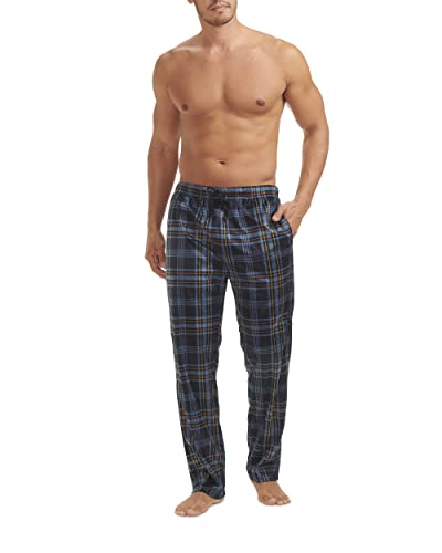 ORIGINAL PENGUIN Herren Minky Pyjamahose aus Fleece Pyjamaunterteil, Marineblau, Avocado Pete, Large von ORIGINAL PENGUIN