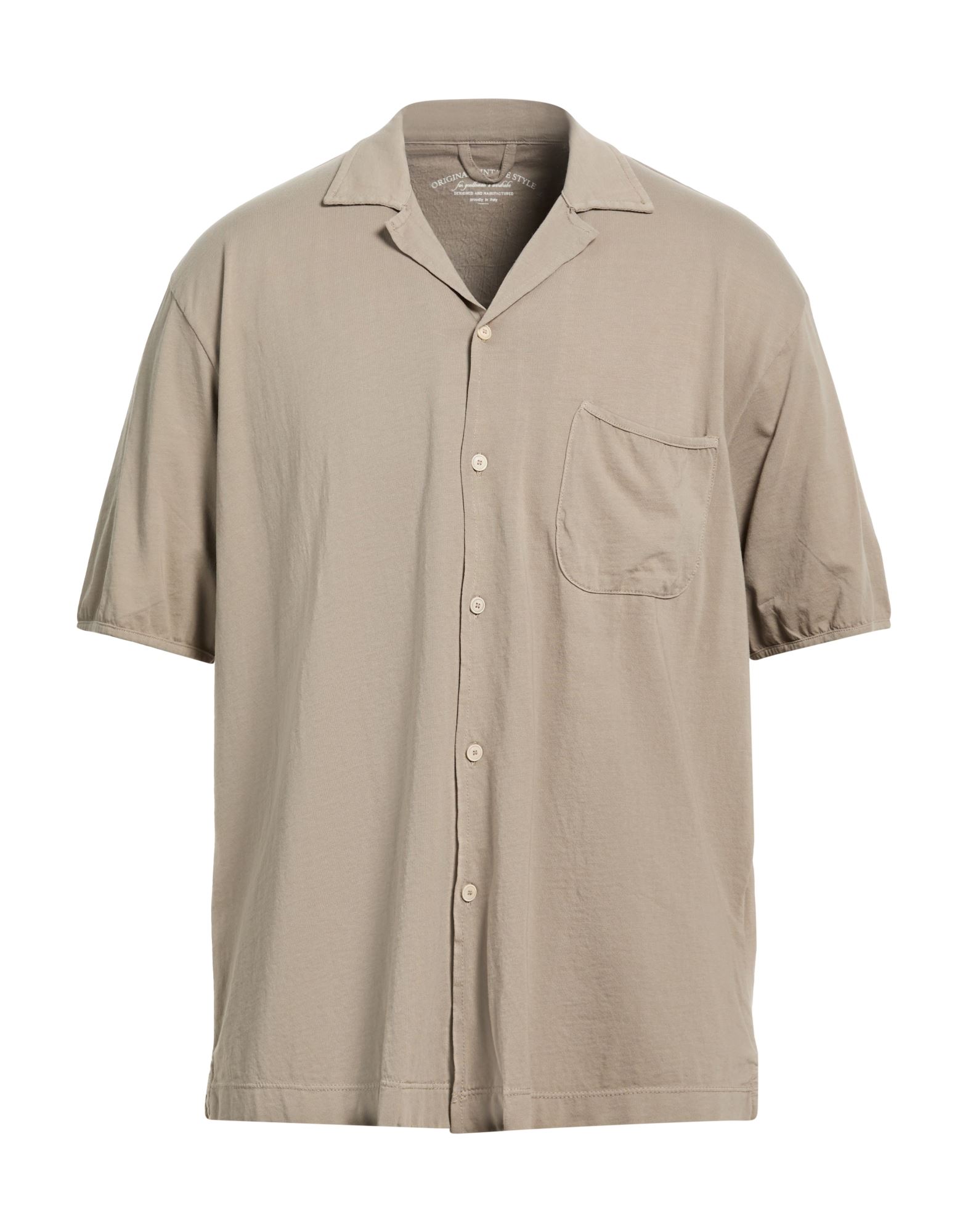 ORIGINAL VINTAGE STYLE Hemd Herren Khaki von ORIGINAL VINTAGE STYLE