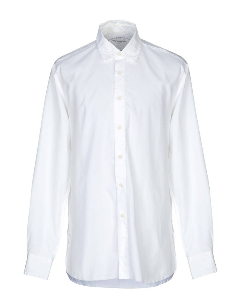 ORIGINAL VINTAGE STYLE Hemd Herren Weiß von ORIGINAL VINTAGE STYLE