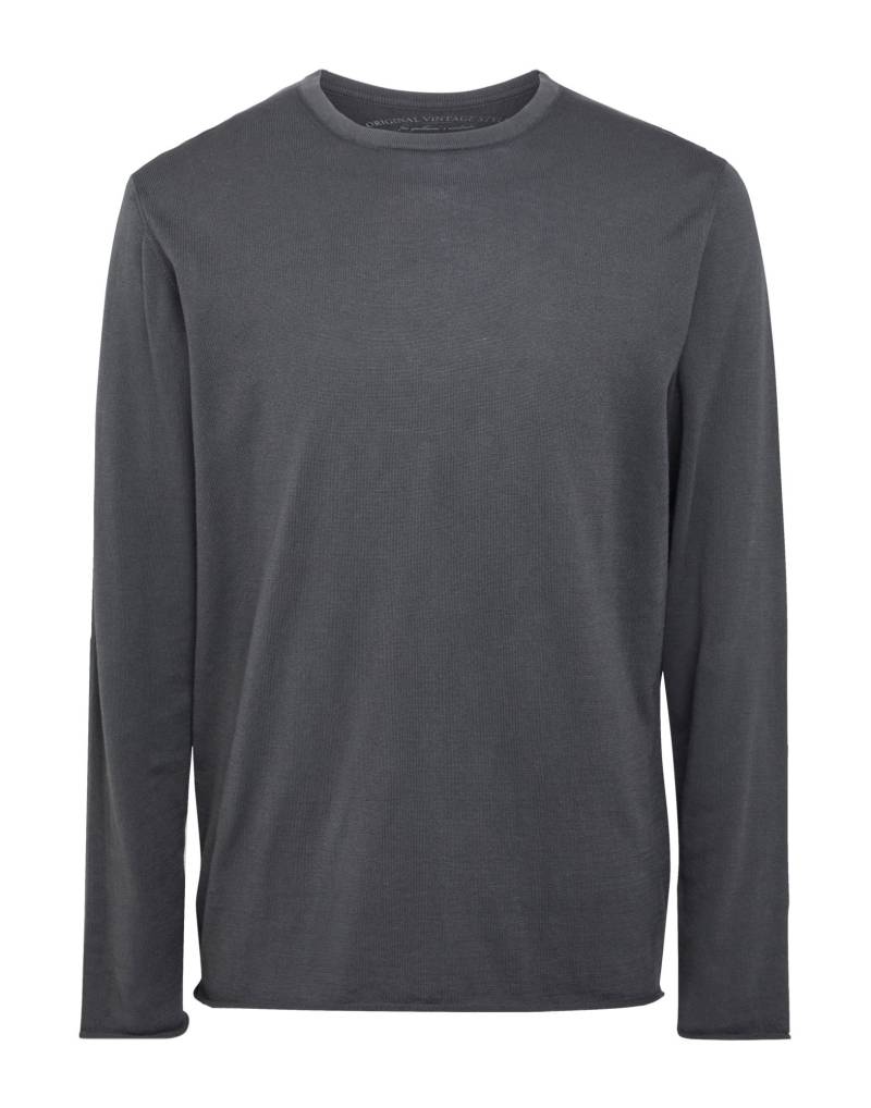 ORIGINAL VINTAGE STYLE Pullover Herren Blei von ORIGINAL VINTAGE STYLE