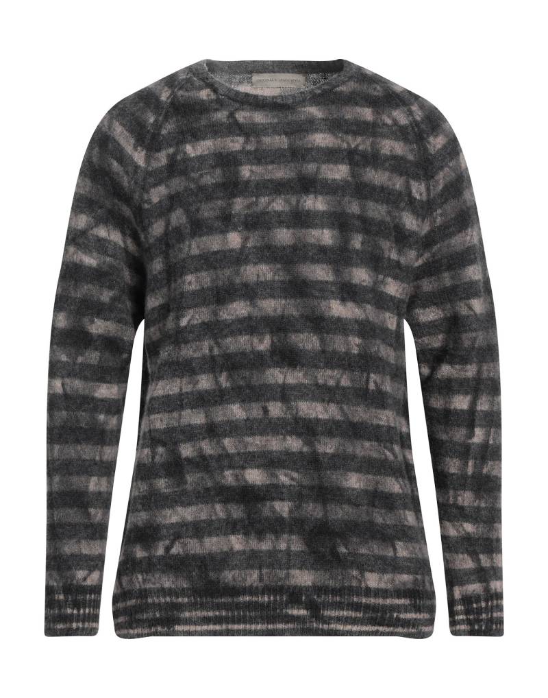 ORIGINAL VINTAGE STYLE Pullover Herren Braungrau von ORIGINAL VINTAGE STYLE
