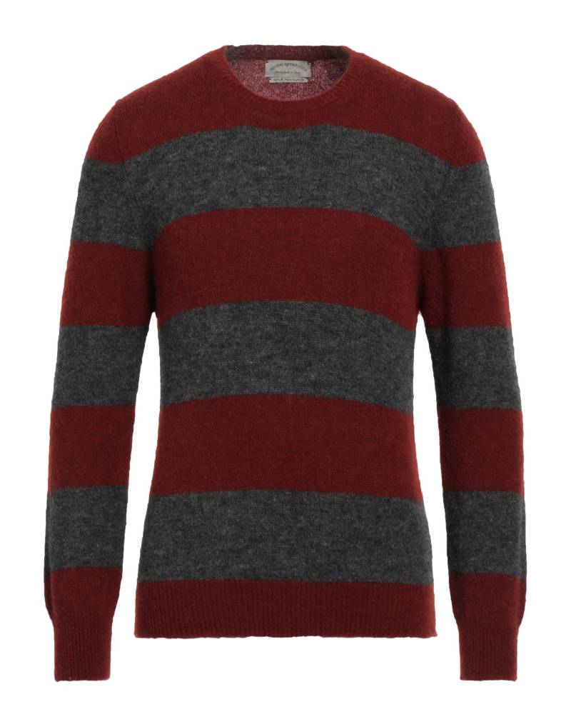 ORIGINAL VINTAGE STYLE Pullover Herren Rostrot von ORIGINAL VINTAGE STYLE