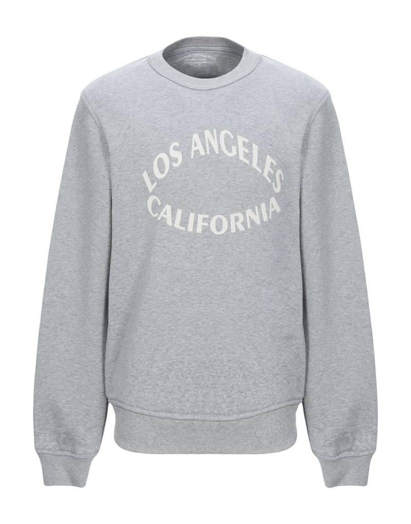 ORIGINAL VINTAGE STYLE Sweatshirt Herren Grau von ORIGINAL VINTAGE STYLE