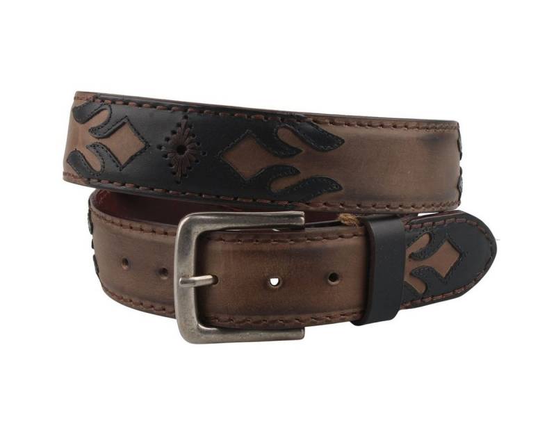 ORIGINALBELTS Ledergürtel 4065-Marron Cepillo von ORIGINALBELTS