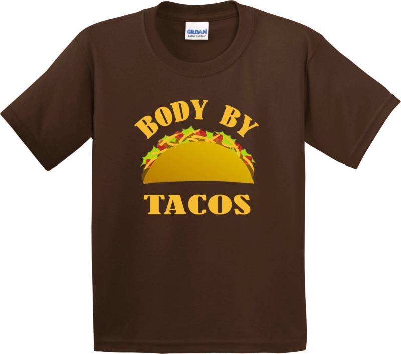 Witzige "Körper Von Tacos" T-Shirt ~ Verschiedenen Farben Und Größen von ORIGINALteesFORgifts