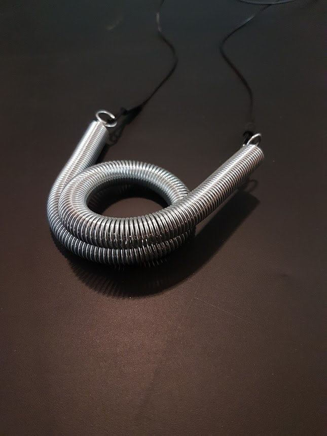 Übergroße Halskette, Chunky Robuste Silber Statement-Kette, Einzigartige Unikat von ORIKOBYORITEITAN