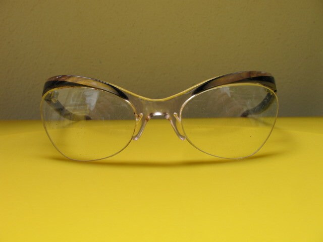 Vintage Damenbrille Cateye 50Er/60Er Jahre von ORISOMvintageladen