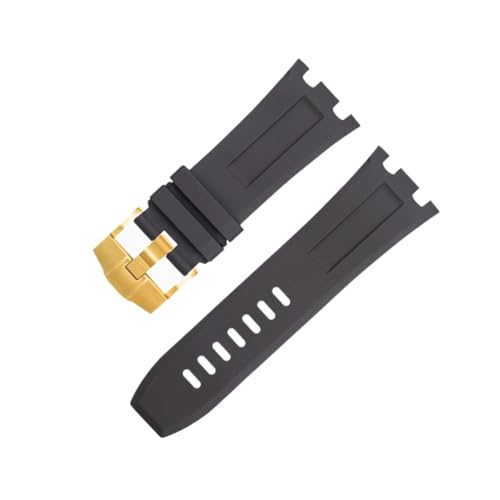 ORKDFJ AP Armband für Audemars und Piguet Belt 15710/15703, nicht Qucik Release 28 mm, natürliches Fluor, weiches FKM-Gummi-Armband, Zubehör, Uhrenarmband, 28MM, Achat von ORKDFJ