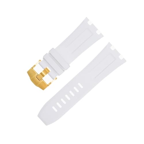 ORKDFJ Armband aus weichem FKM-Gummi, 28 mm, für Audemars und Piguet-Gürtel 15710/15703, nicht Qucik Release, 28MM, Achat von ORKDFJ