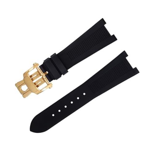 ORKDFJ FKM Fluorkautschuk-Uhrenarmbänder Zubehör für Patek Philippe Armband für Nautilus Uhrenarmband 5711/5712 Original Interface Armband, 25-12, Achat von ORKDFJ
