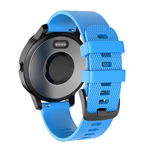 ORKDFJ Silikon-Armband für Garmin Forerunner 158, 55, 245, 245M, 645, Vivoactive 3, 20 mm, Sportarmbänder für Garmin Venu, 20mm Width, Achat von ORKDFJ