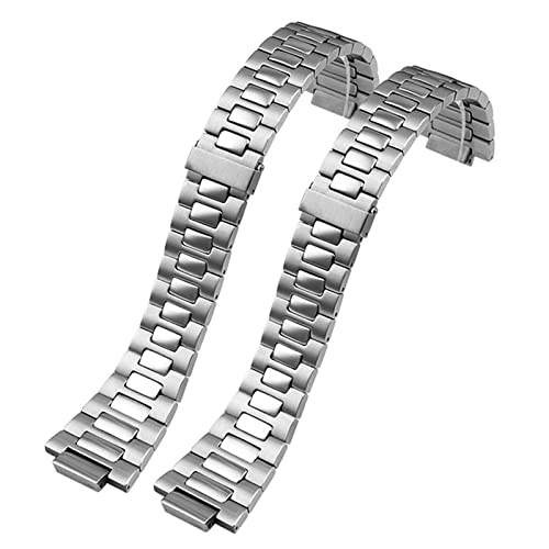 ORKDFJ Uhrenarmband für Patek Philippe Nautilus 5711/1A010 Serie, Edelstahl-Uhrkette, Stahlband, konvexe Öffnung, 25-13 mm, 25mm-13mm, Achat von ORKDFJ