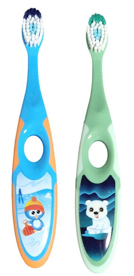 ORKLA Zahnbürste 2x Jordan Kinderzahnbürste 3-5 Jahre Step 2 - Jungenfarben von ORKLA