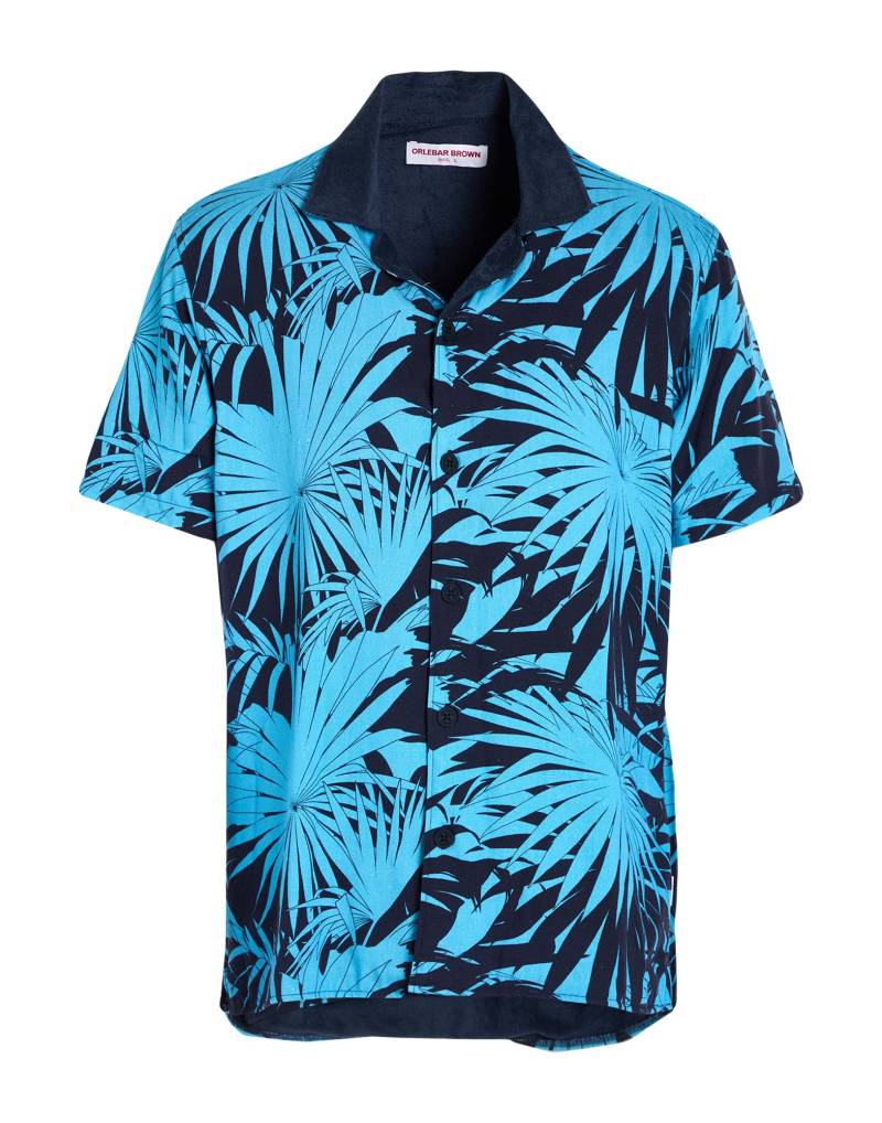 ORLEBAR BROWN Hemd Herren Azurblau von ORLEBAR BROWN