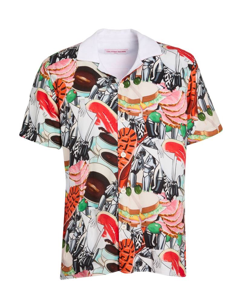 ORLEBAR BROWN Hemd Herren Rot von ORLEBAR BROWN