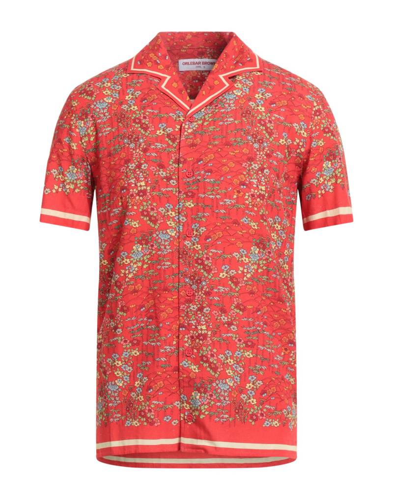 ORLEBAR BROWN Hemd Herren Rot von ORLEBAR BROWN
